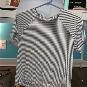 Striped American Eagle Tee